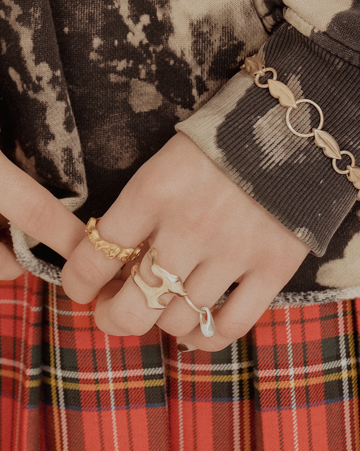 Žiedas su lašu GEISMAS